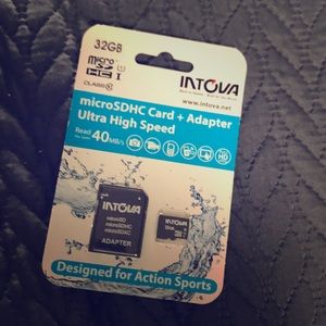 microSDHC card + Adapter ultra high speed